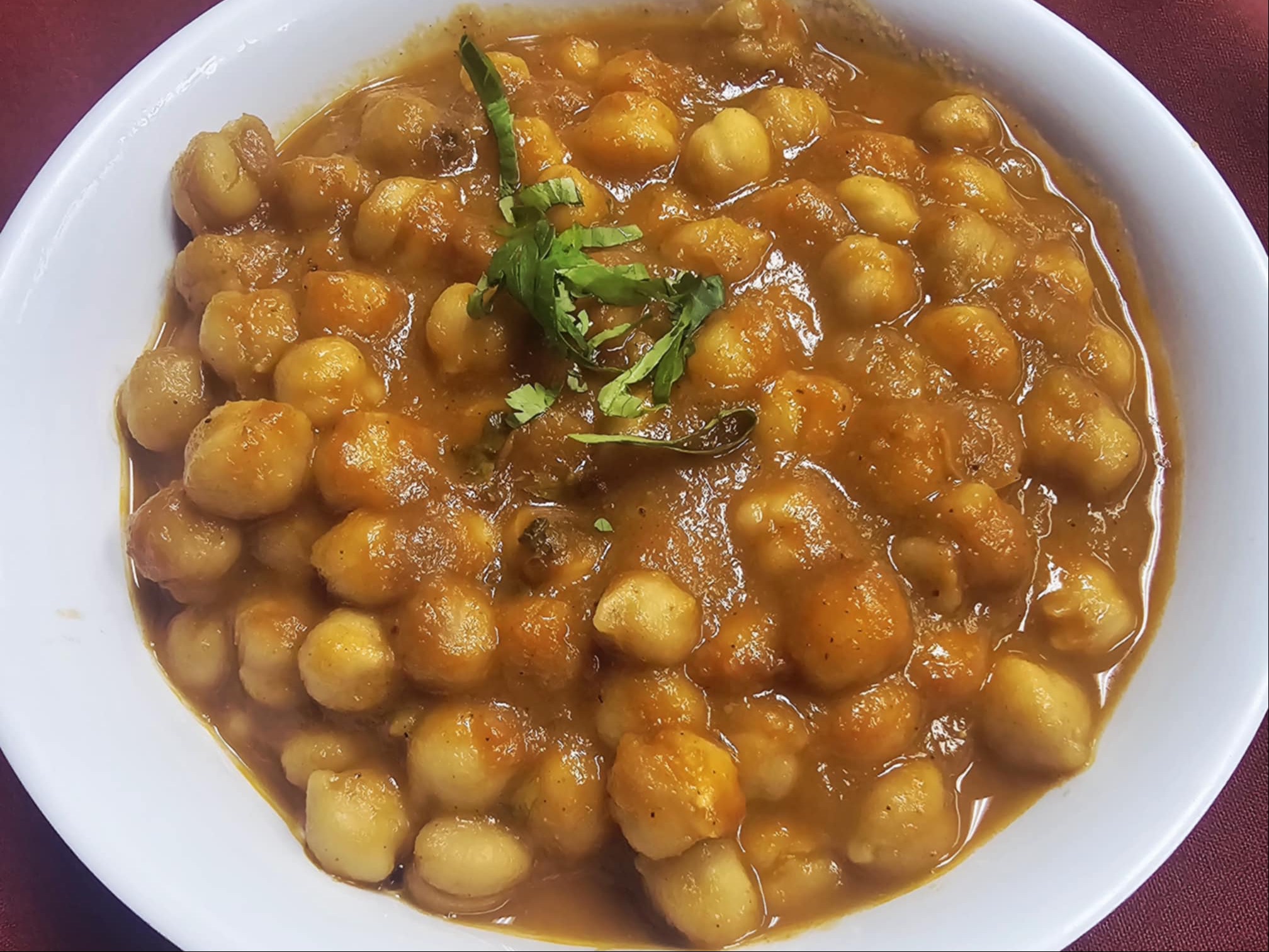 Chana Masala.