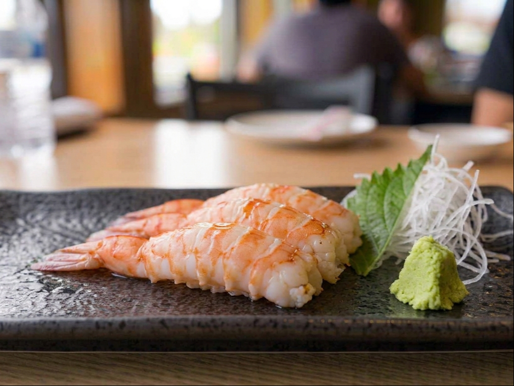 Ebi Sashimi 3pc.
