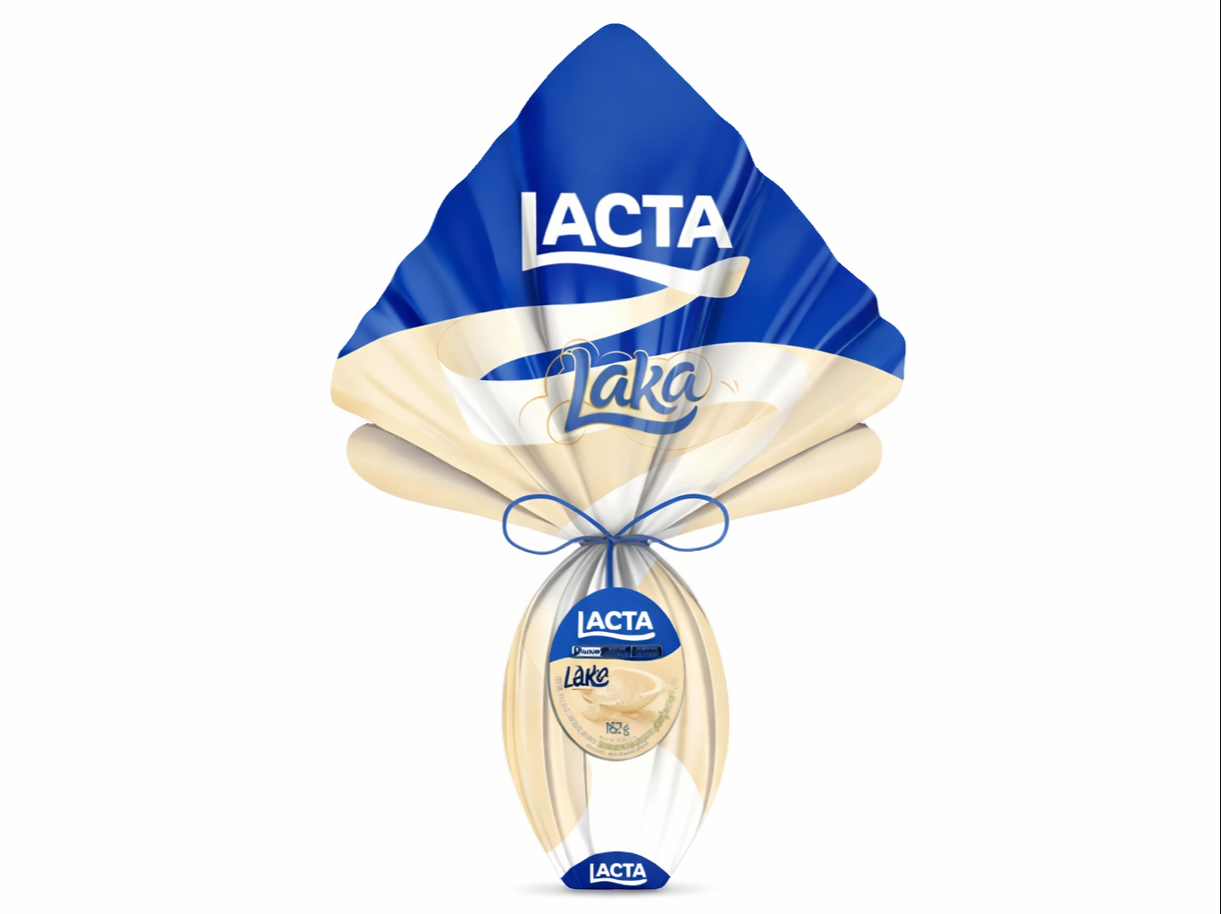 Ovo Lacta Laka Branco 162g.