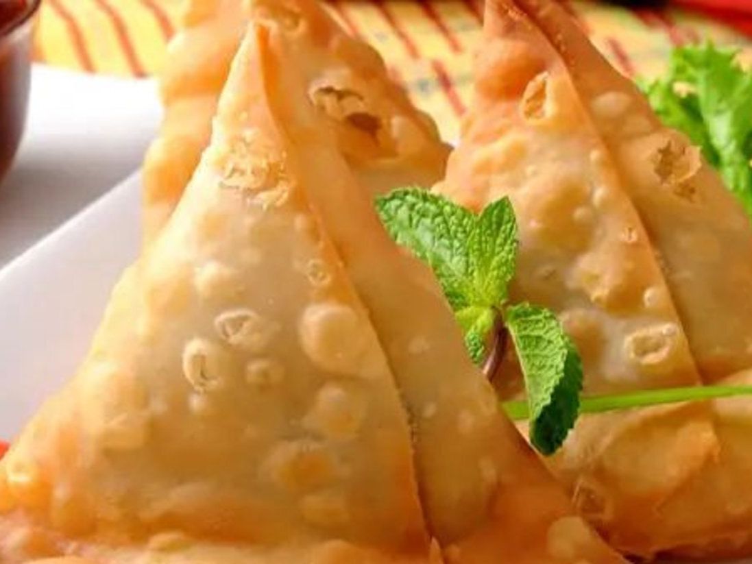 Indian Veggie Samosas.