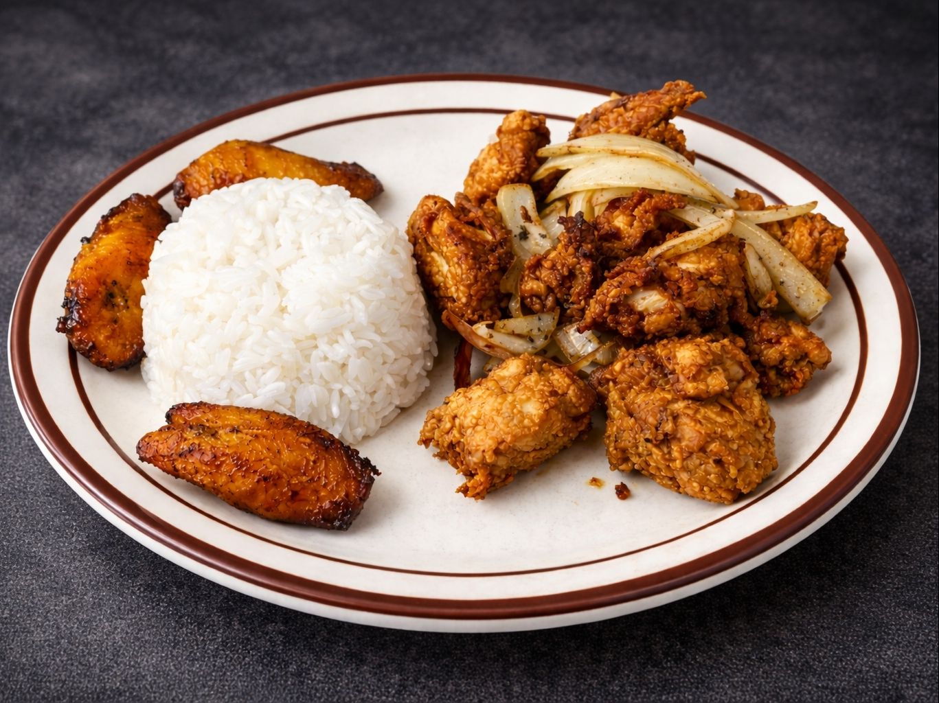 #17 Chicharron de pollo.