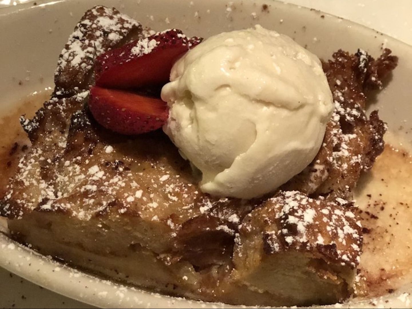 Bread Pudding-Whiskey Butter.
