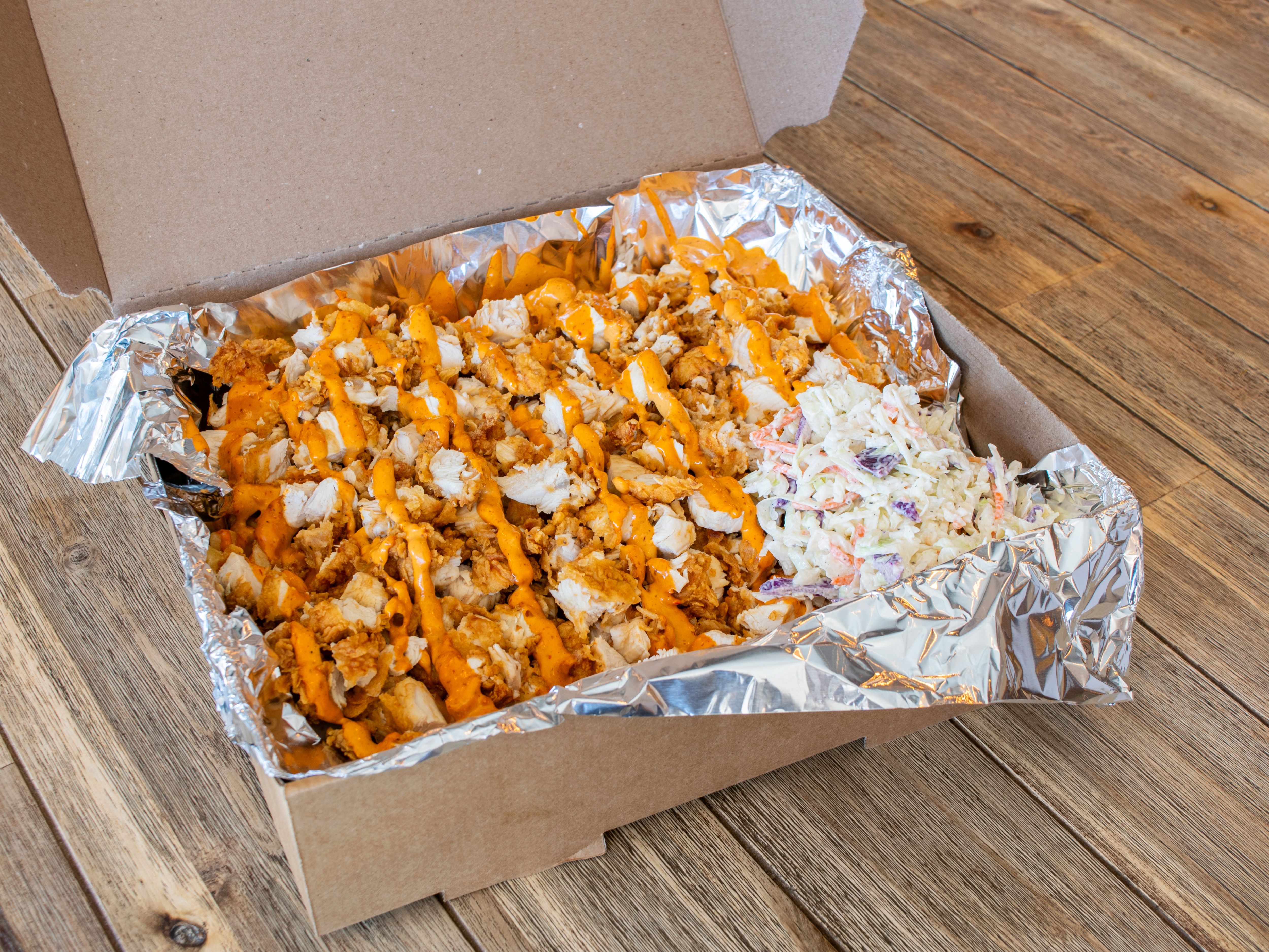 Crispy Fries Family Box (Tray of Loaded Fries)