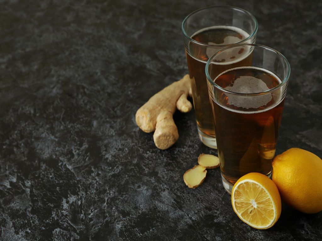 GINGER ALE.