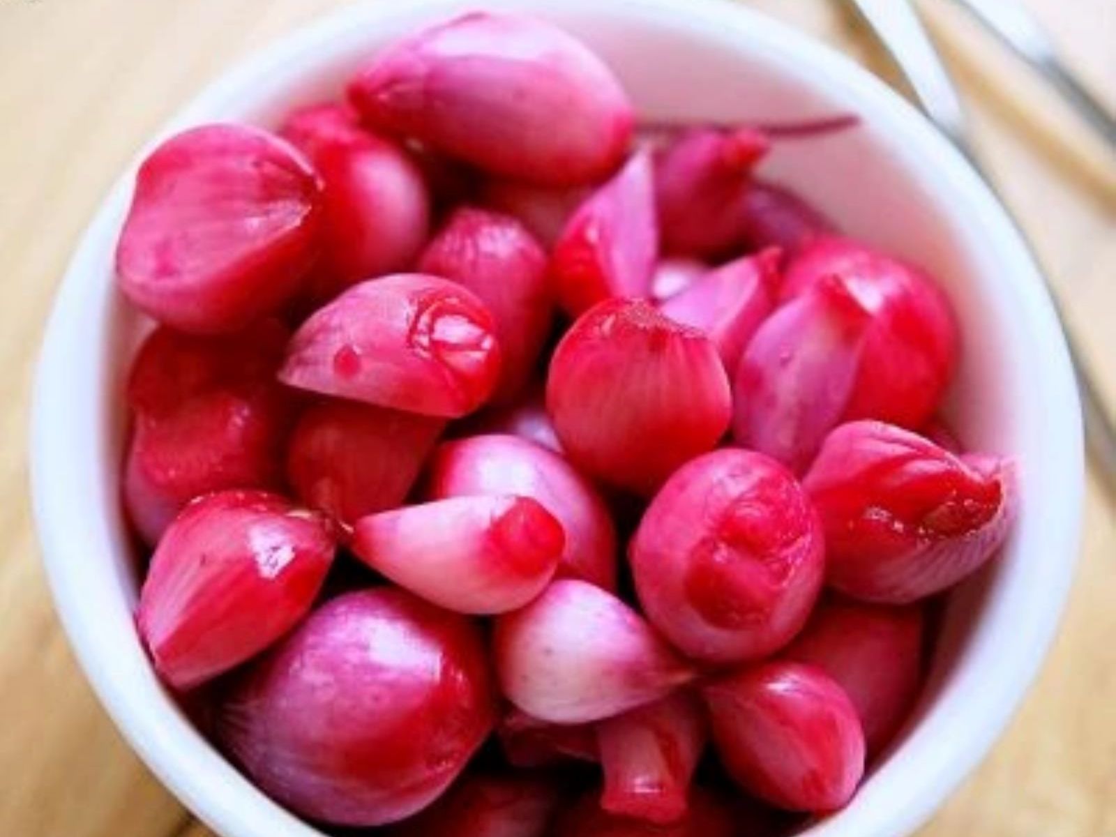 Pickled onion.