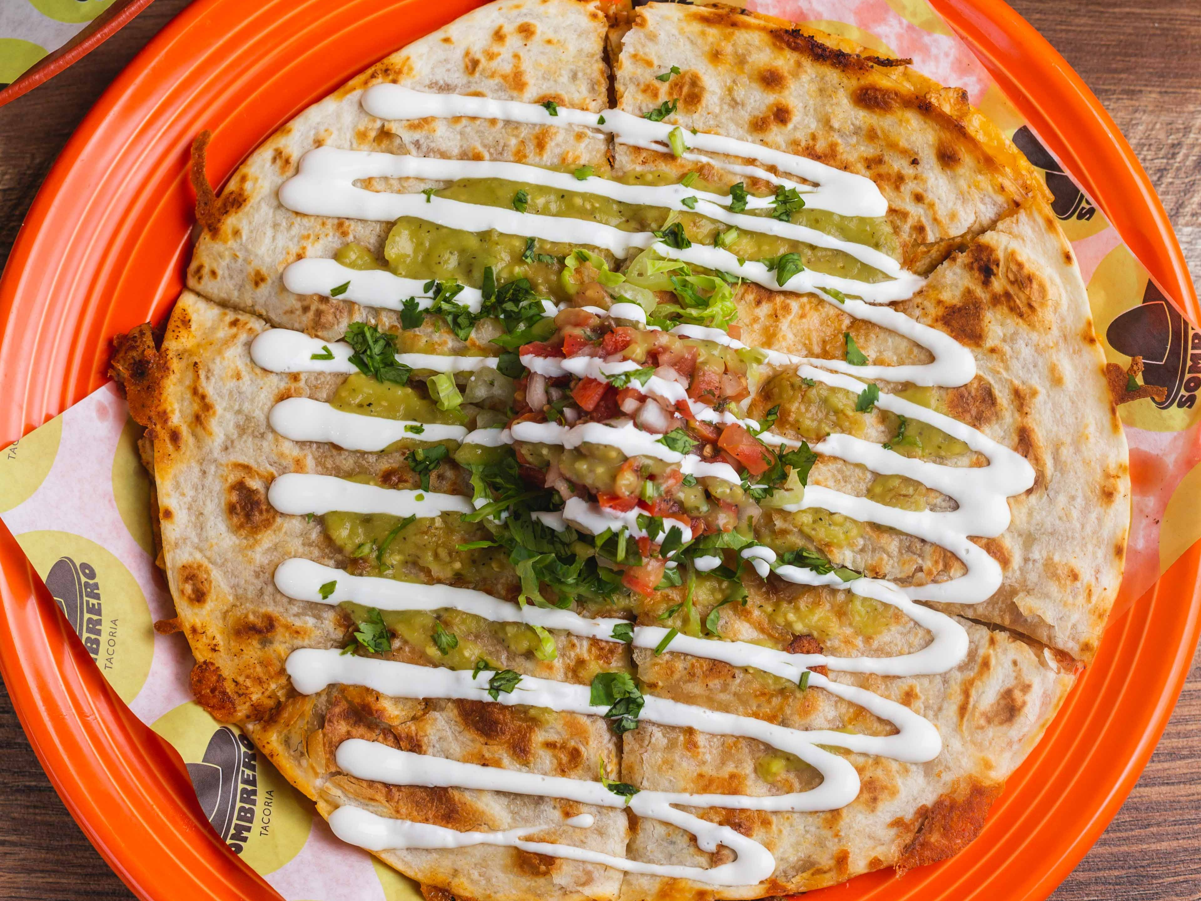 Carnitas Quesadilla.