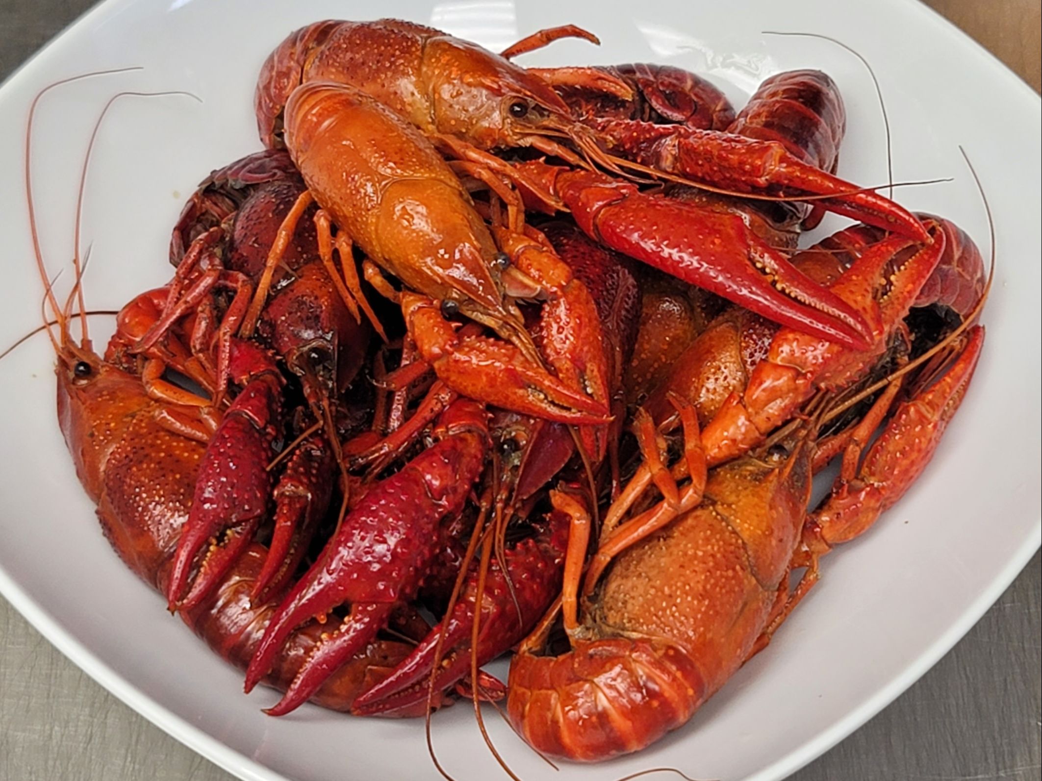 $9.75 /lb. Live! Boiled Crawfish
