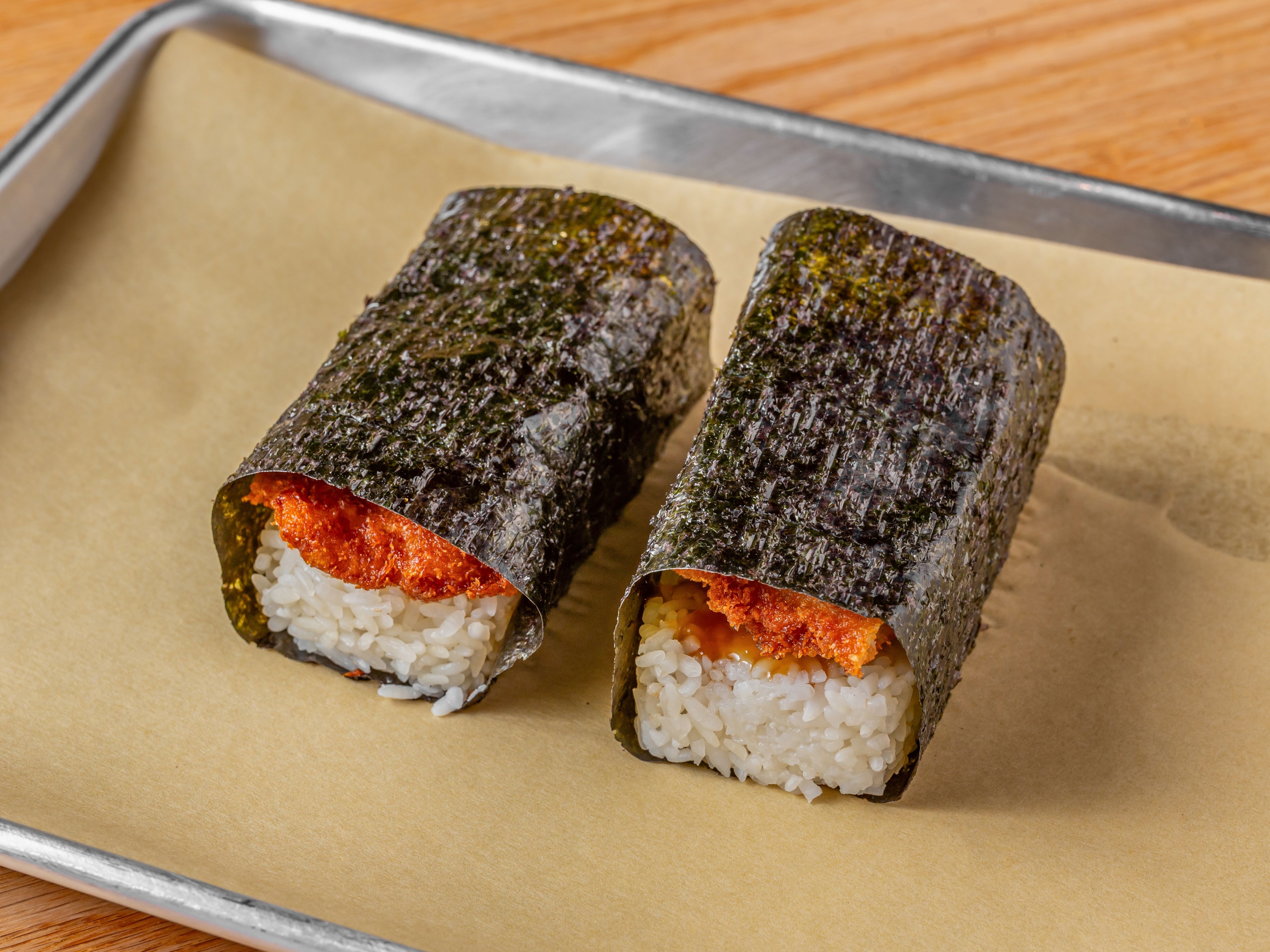 Chicken Katsu Musubi (2pc).