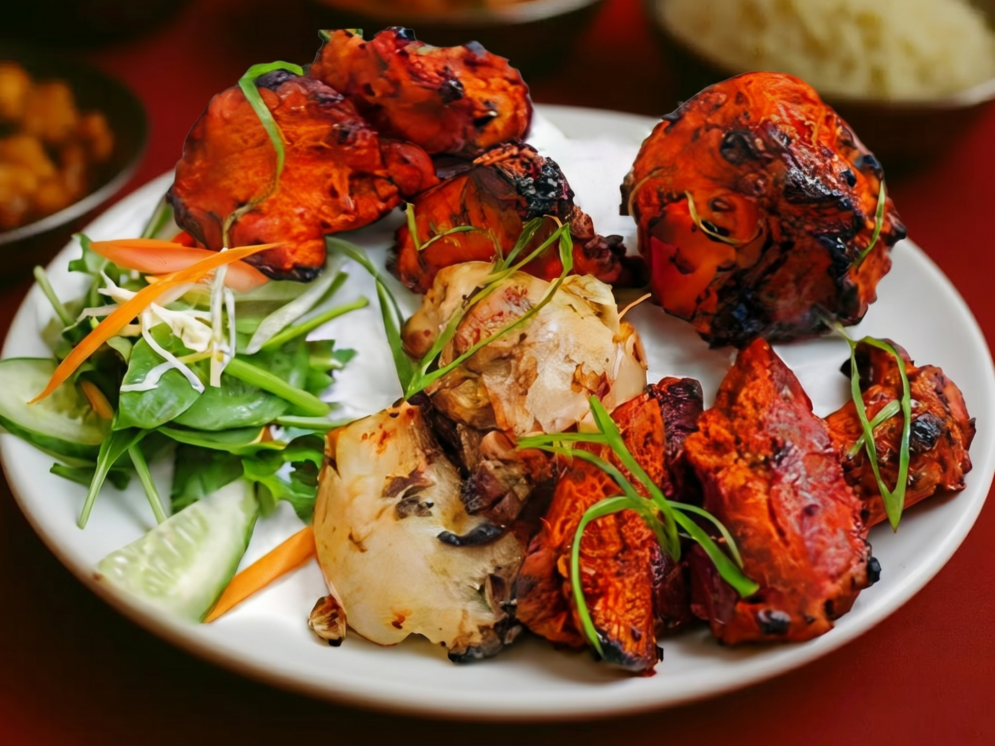20.Tandoori Platter.