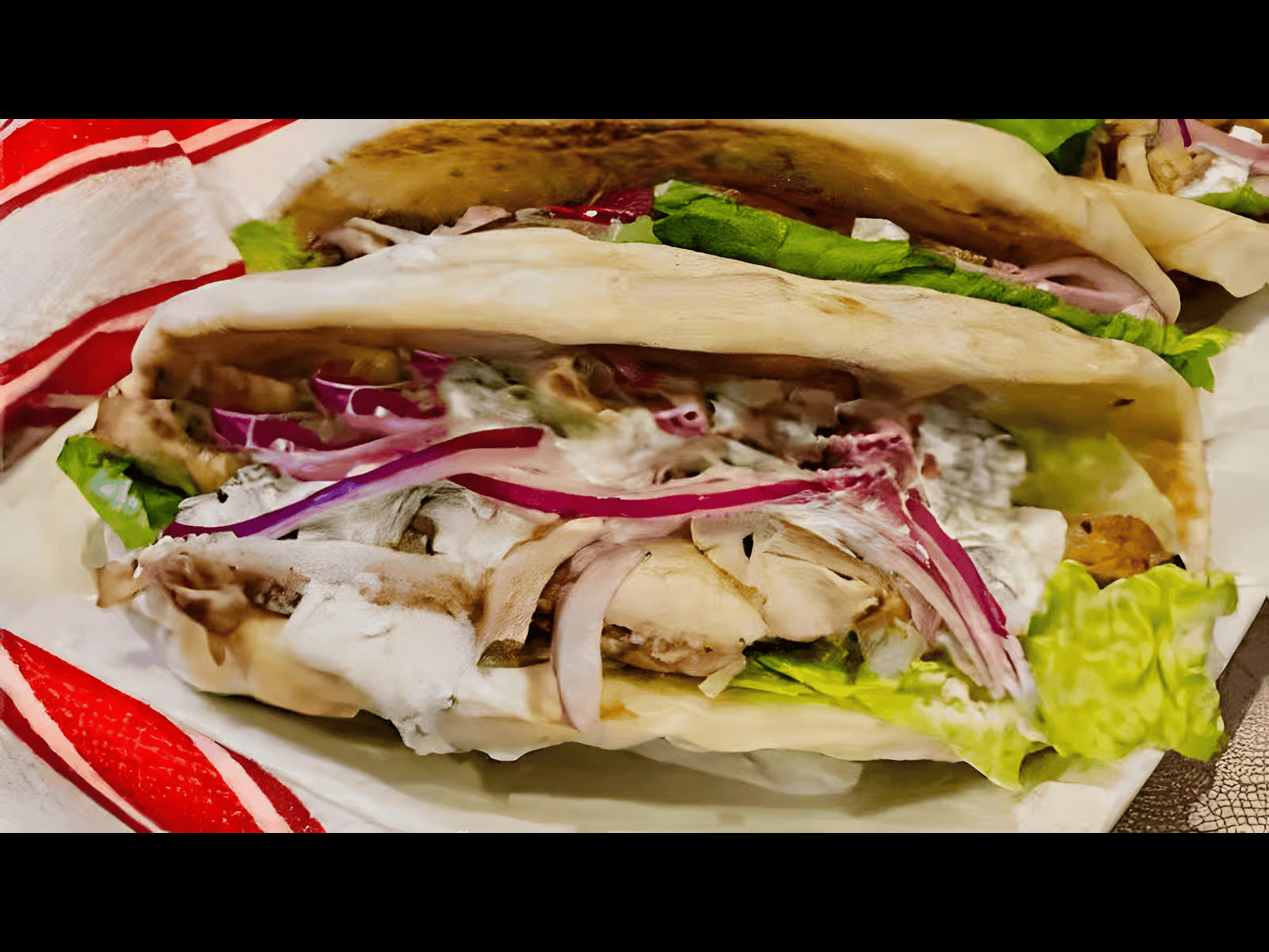 Chicken Gyro Sandwich