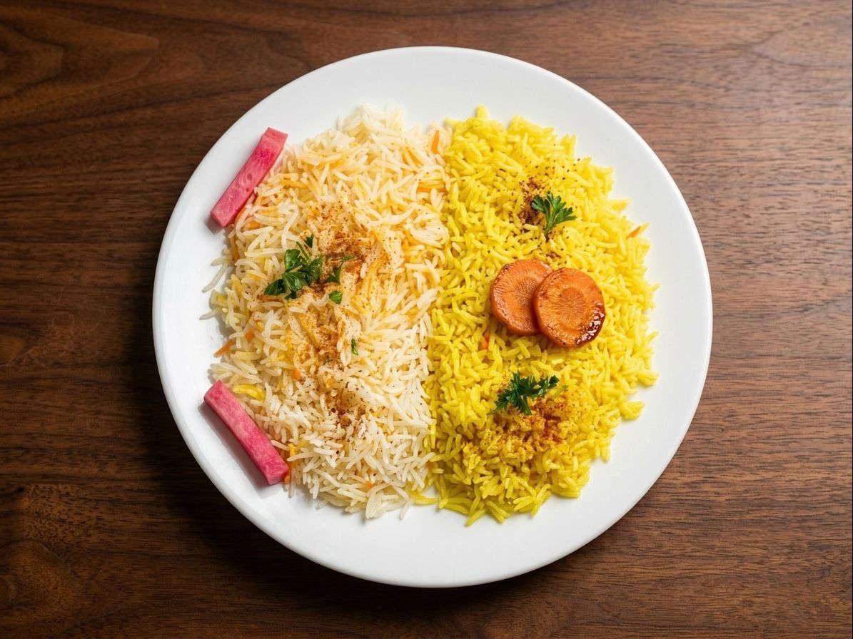 Side Yellow/ White Rice.