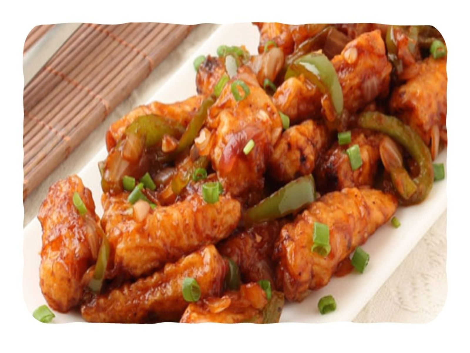 Baby Corn Manchurian.