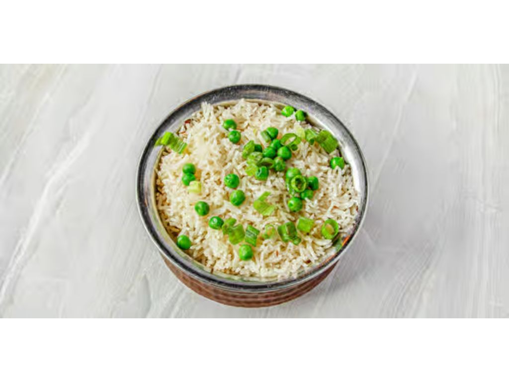 Peas Pallao With jeera.