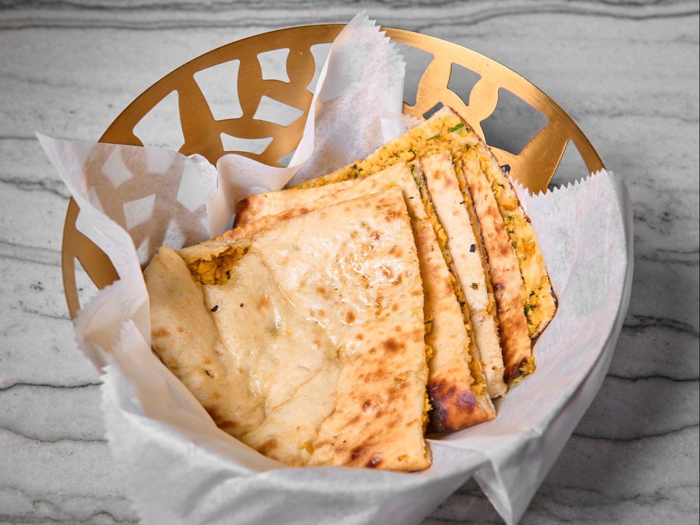 Chicken Keema Kulcha.