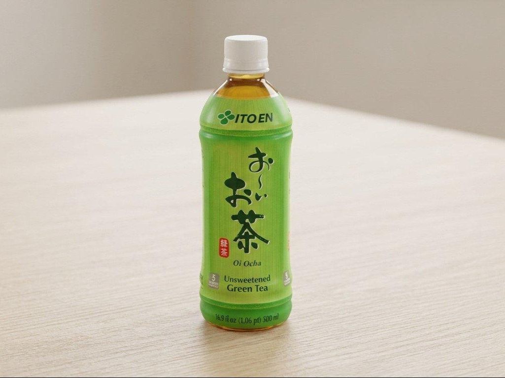 Green Tea Bottle.