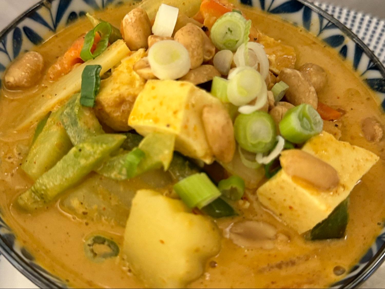 Mussaman Curry Vegetarian (D).