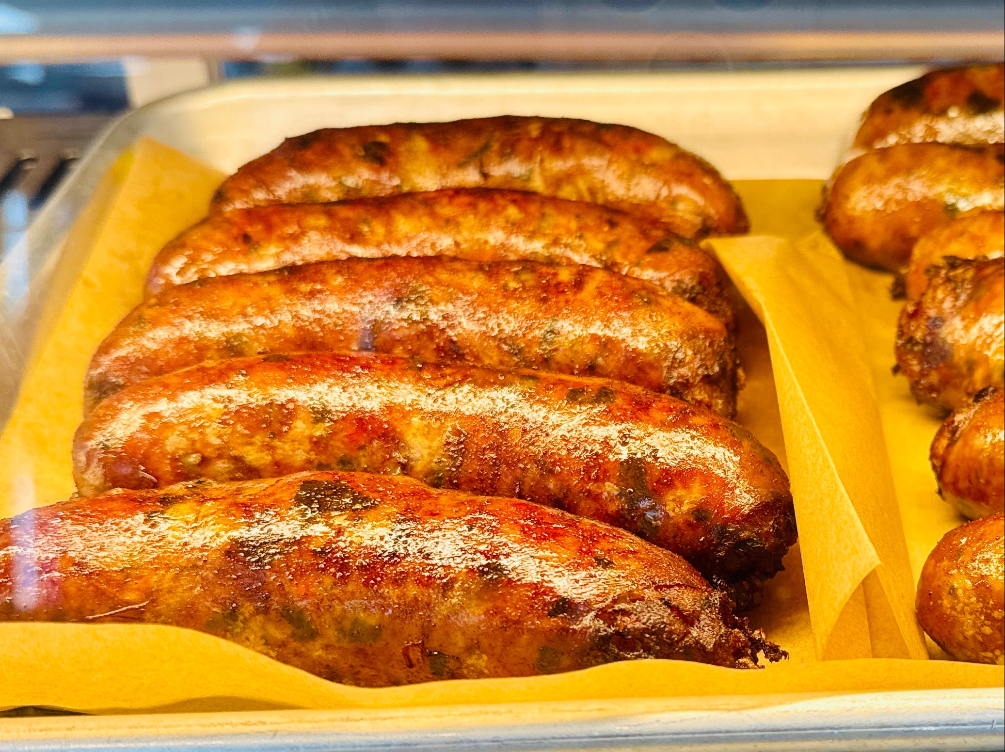 Fried Lao Sausage (1pc).
