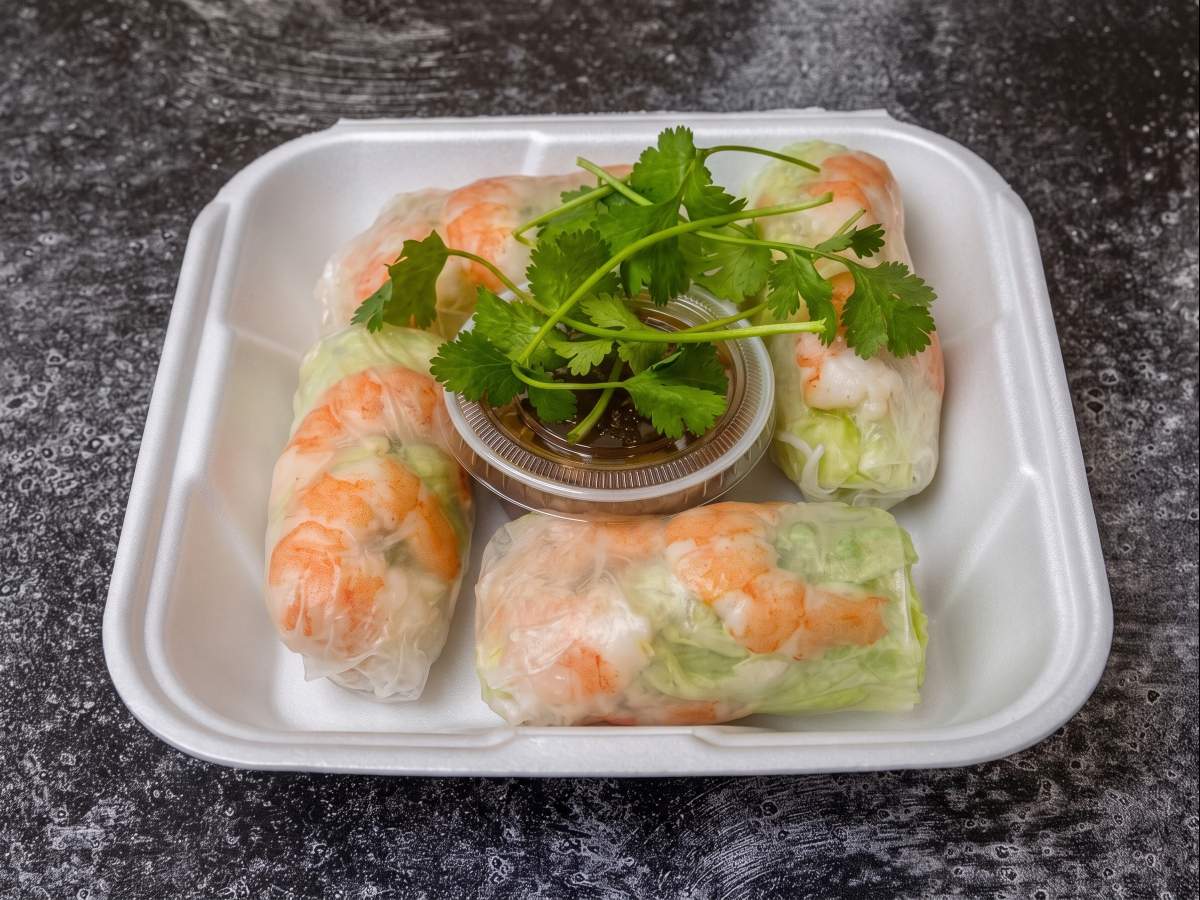 Salad Roll Shrimp Only.