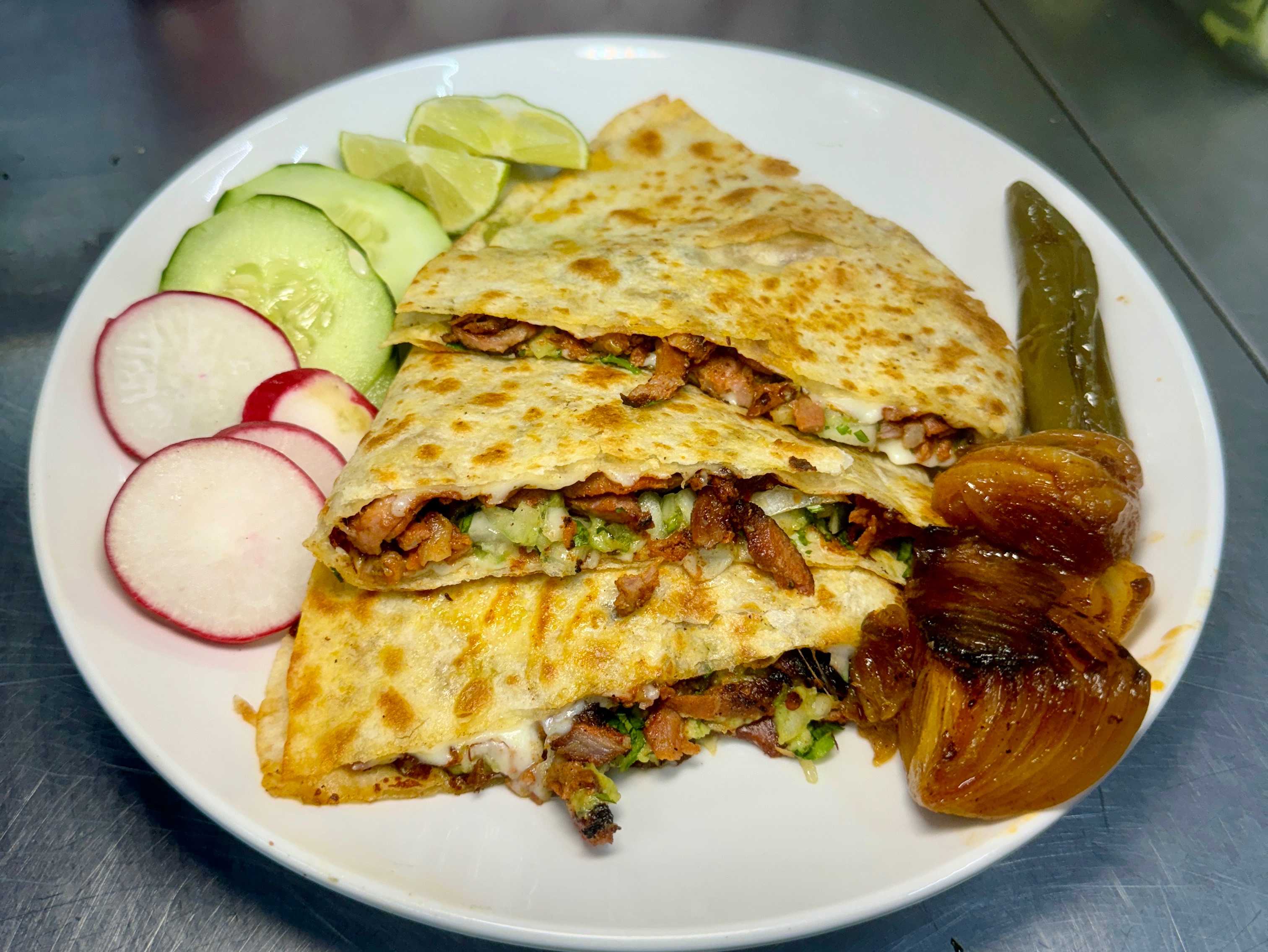 Quesadilla Chorizo.