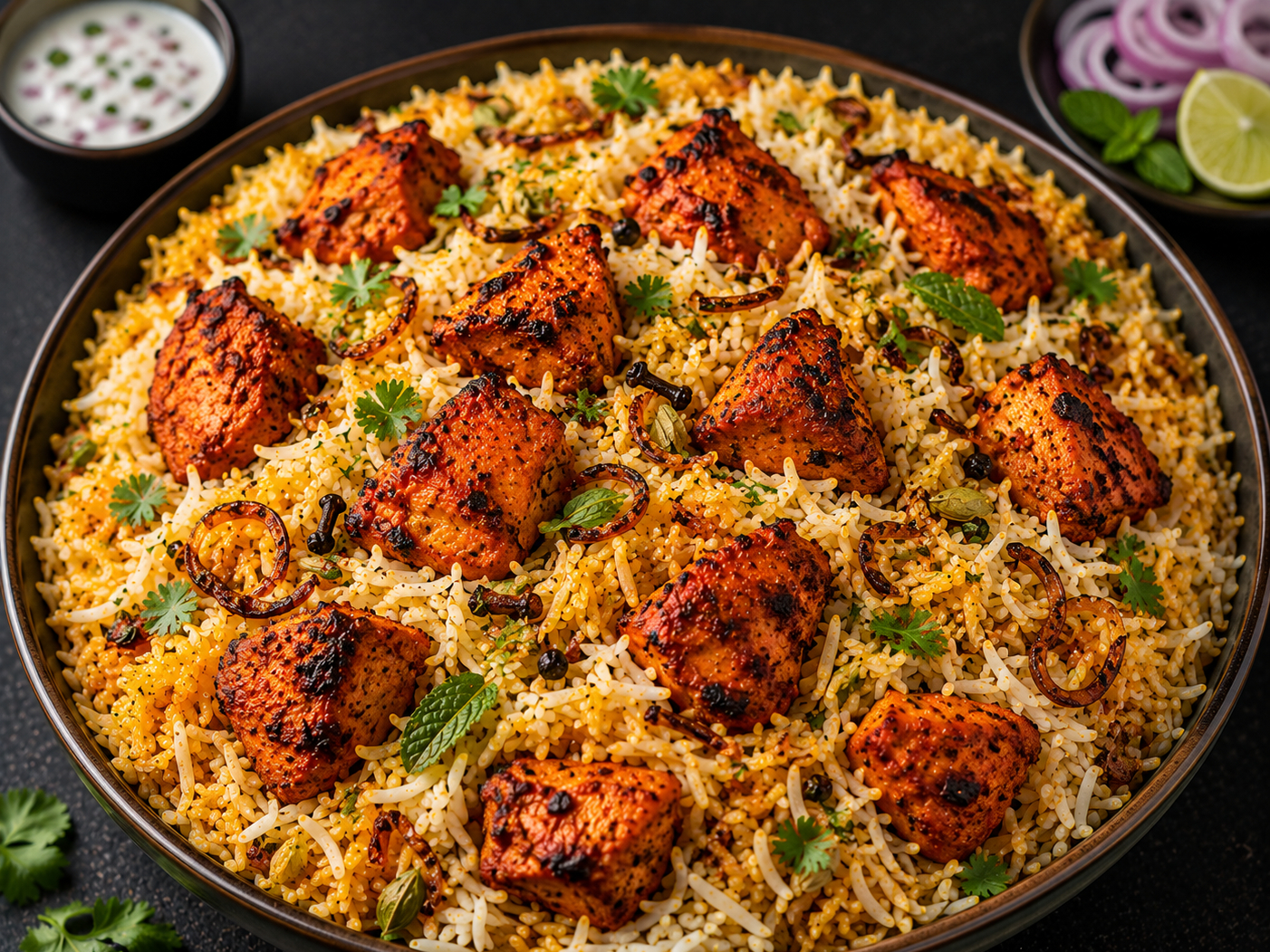 BN - Chicken Tikka Biryani.