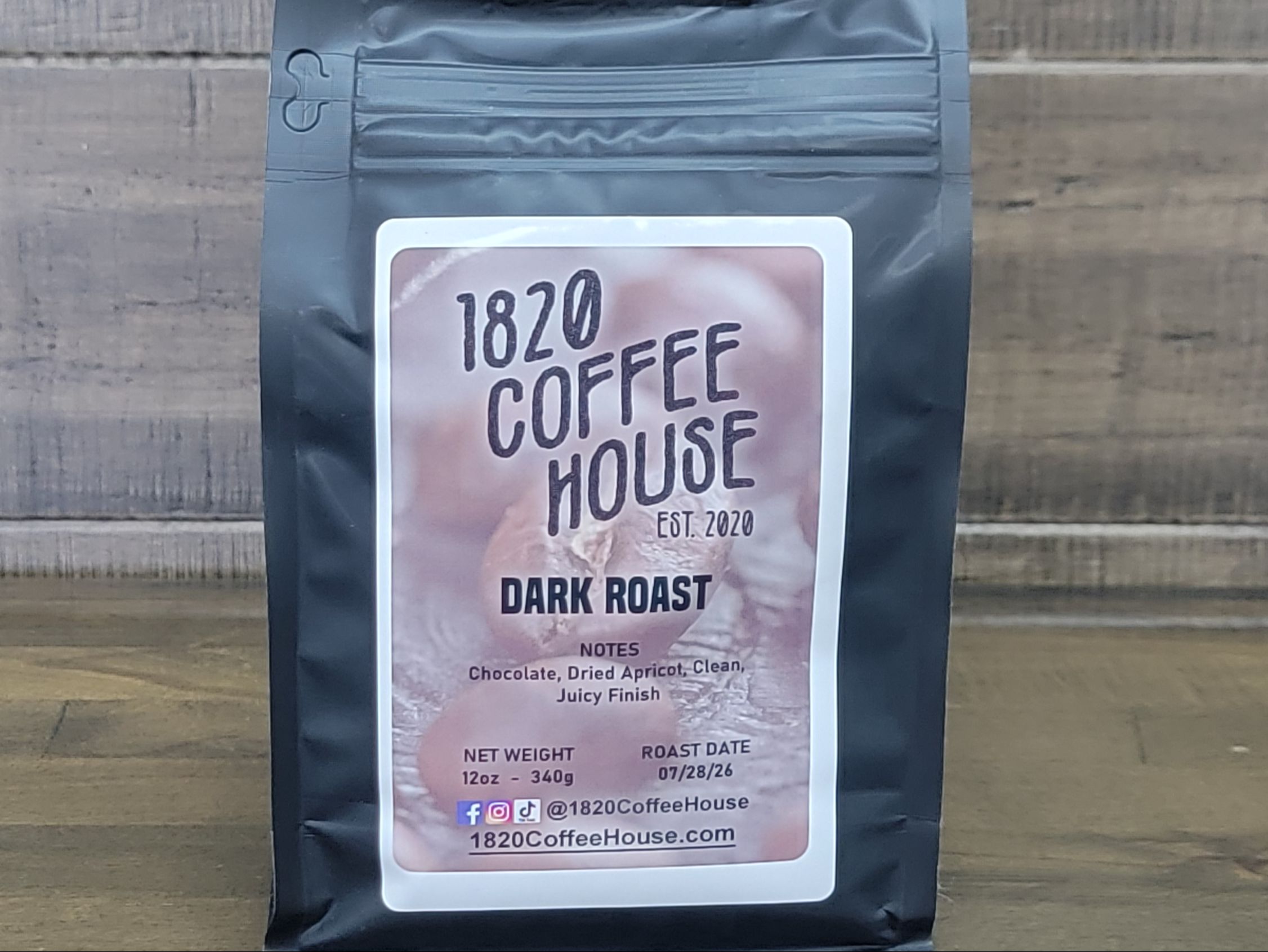Dark Roast | 12 oz Bag.