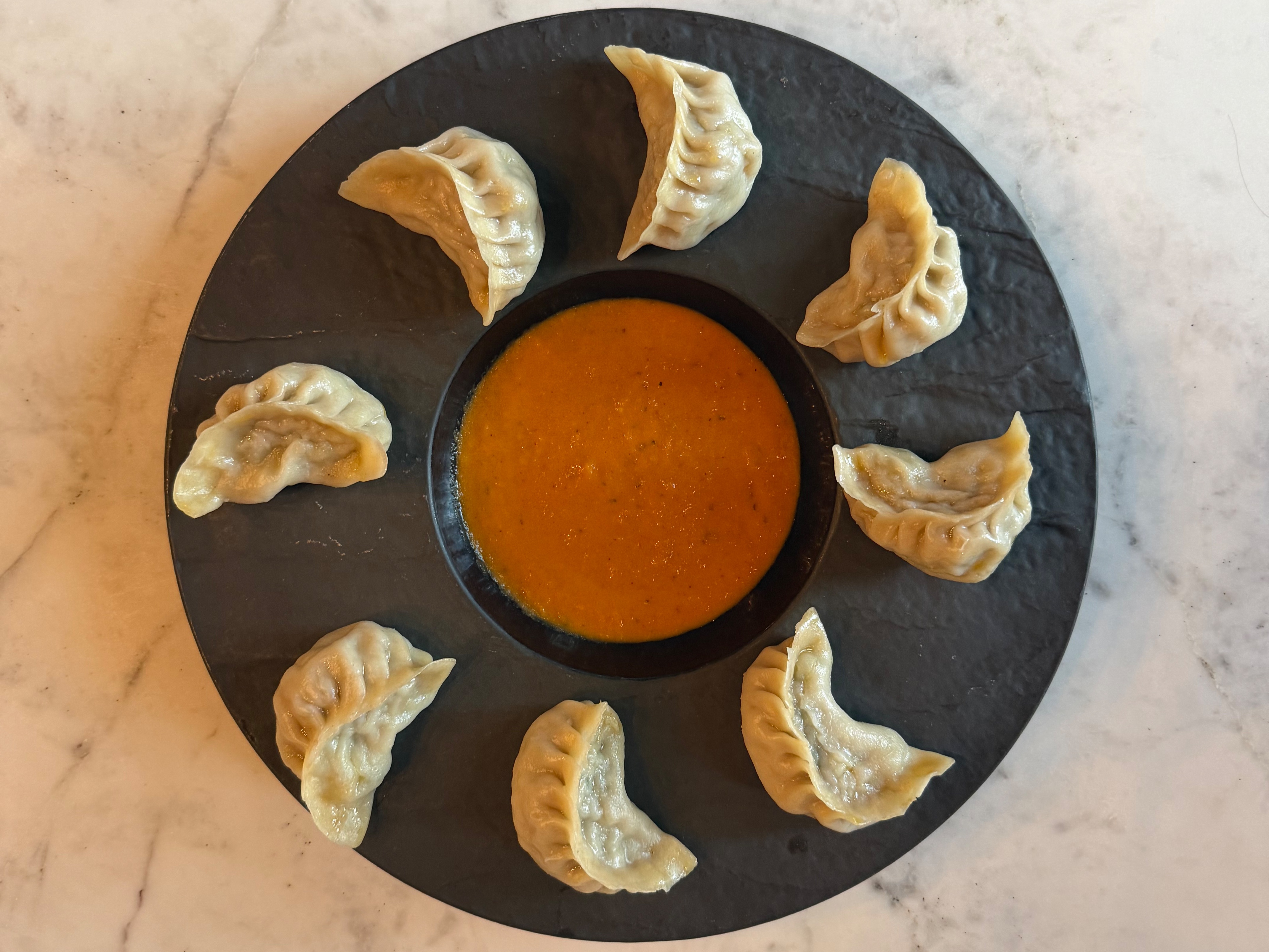 Momo : Pork.