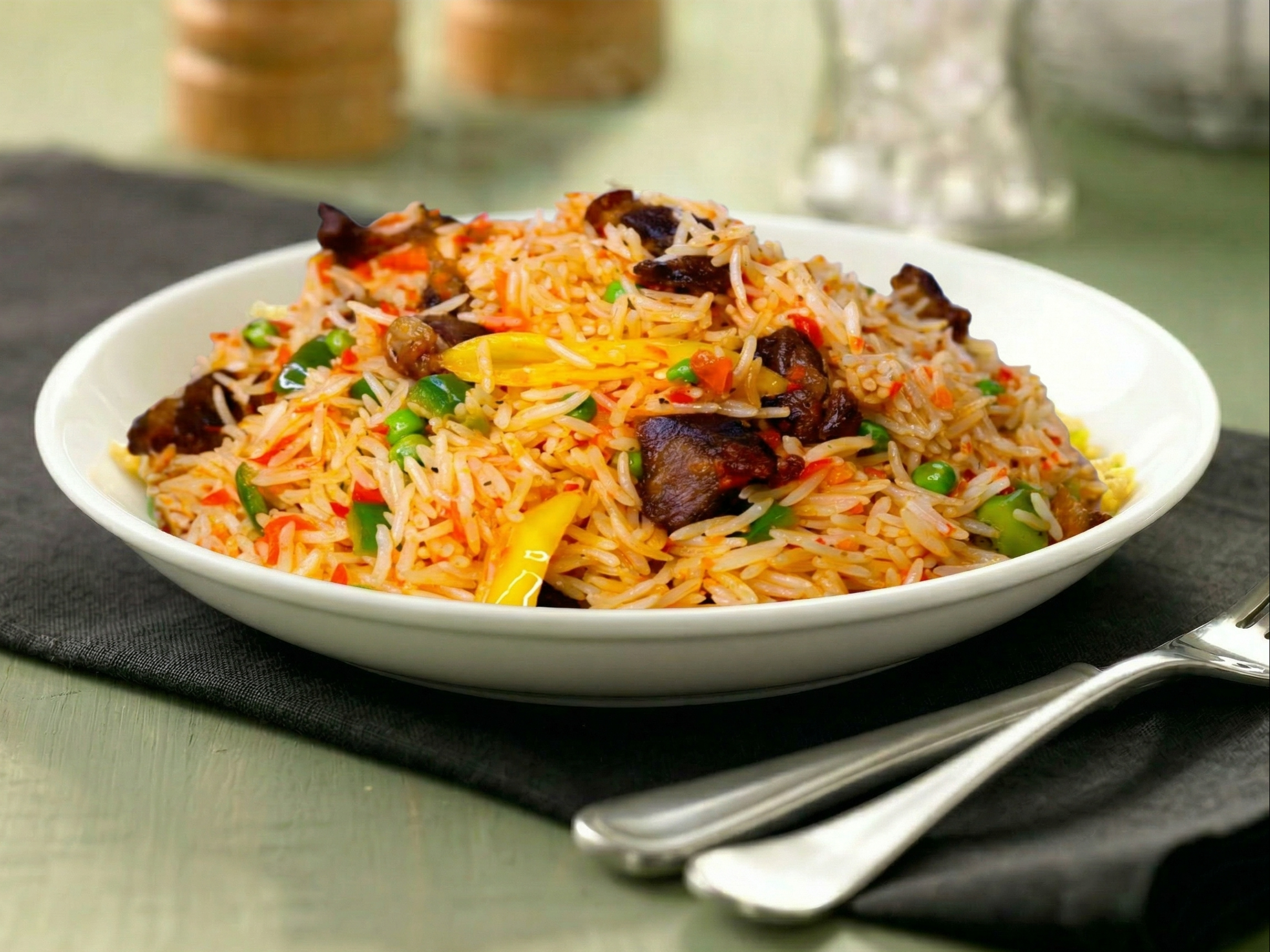 Goat Fried Rice.