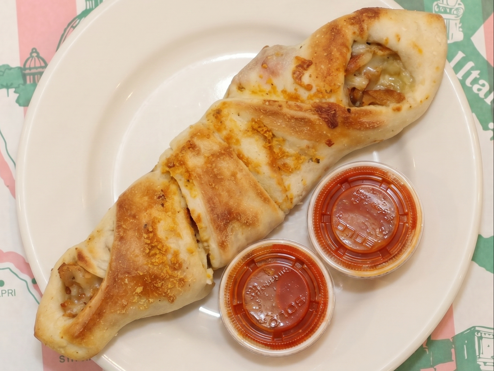 Eggplant Parm Roll.