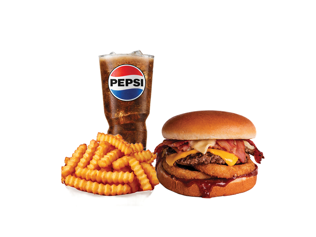 10. Western Burger Combo.