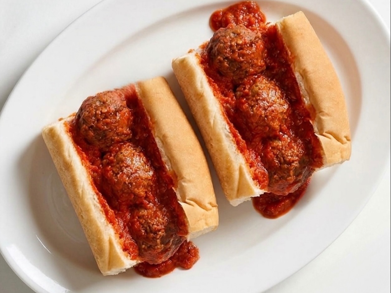 Meatballs Sandwich.