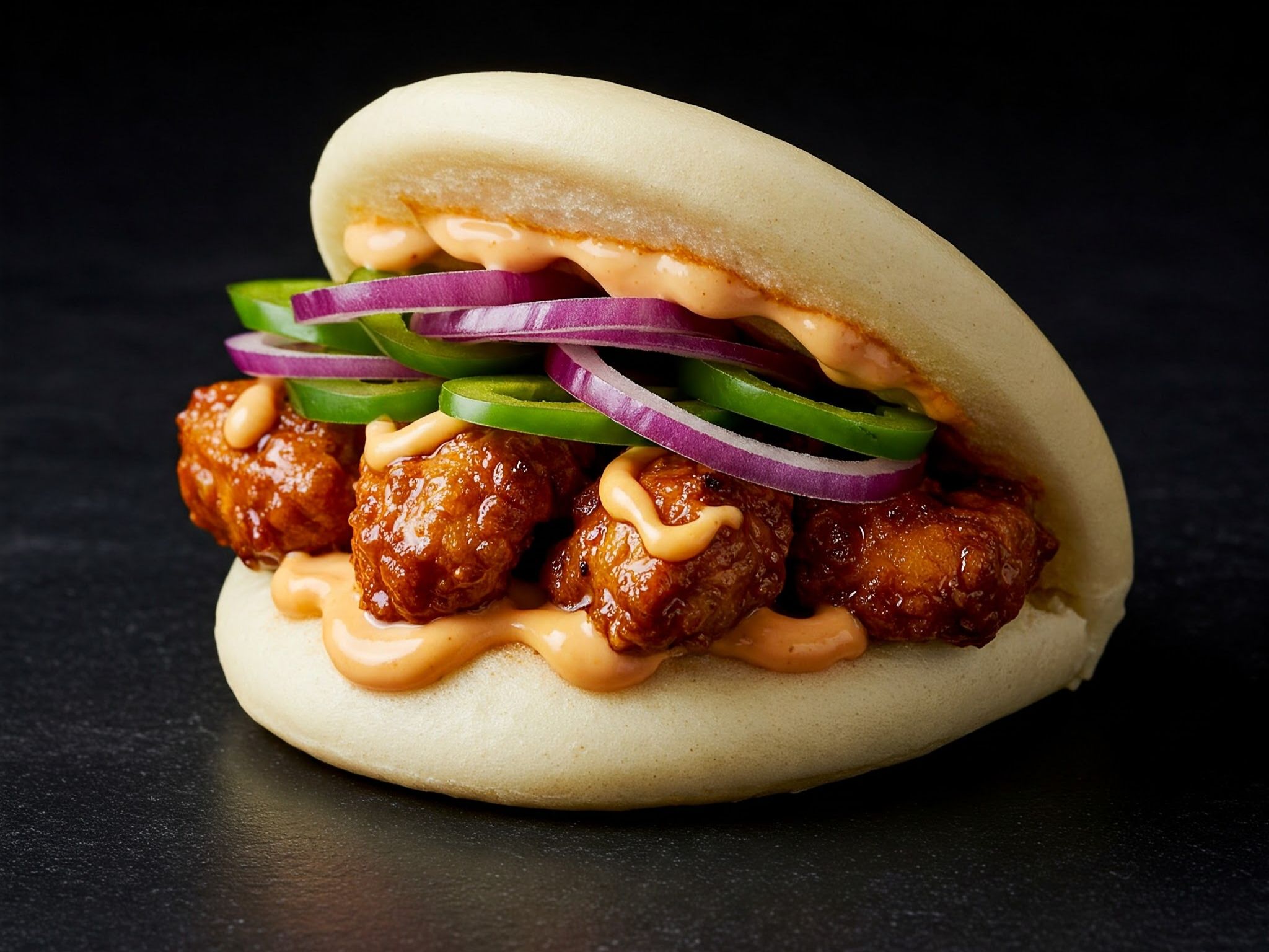 Chicken Bao Bun.