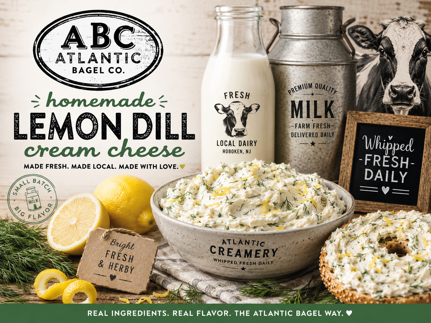 Lemon Dill Cream Cheese.