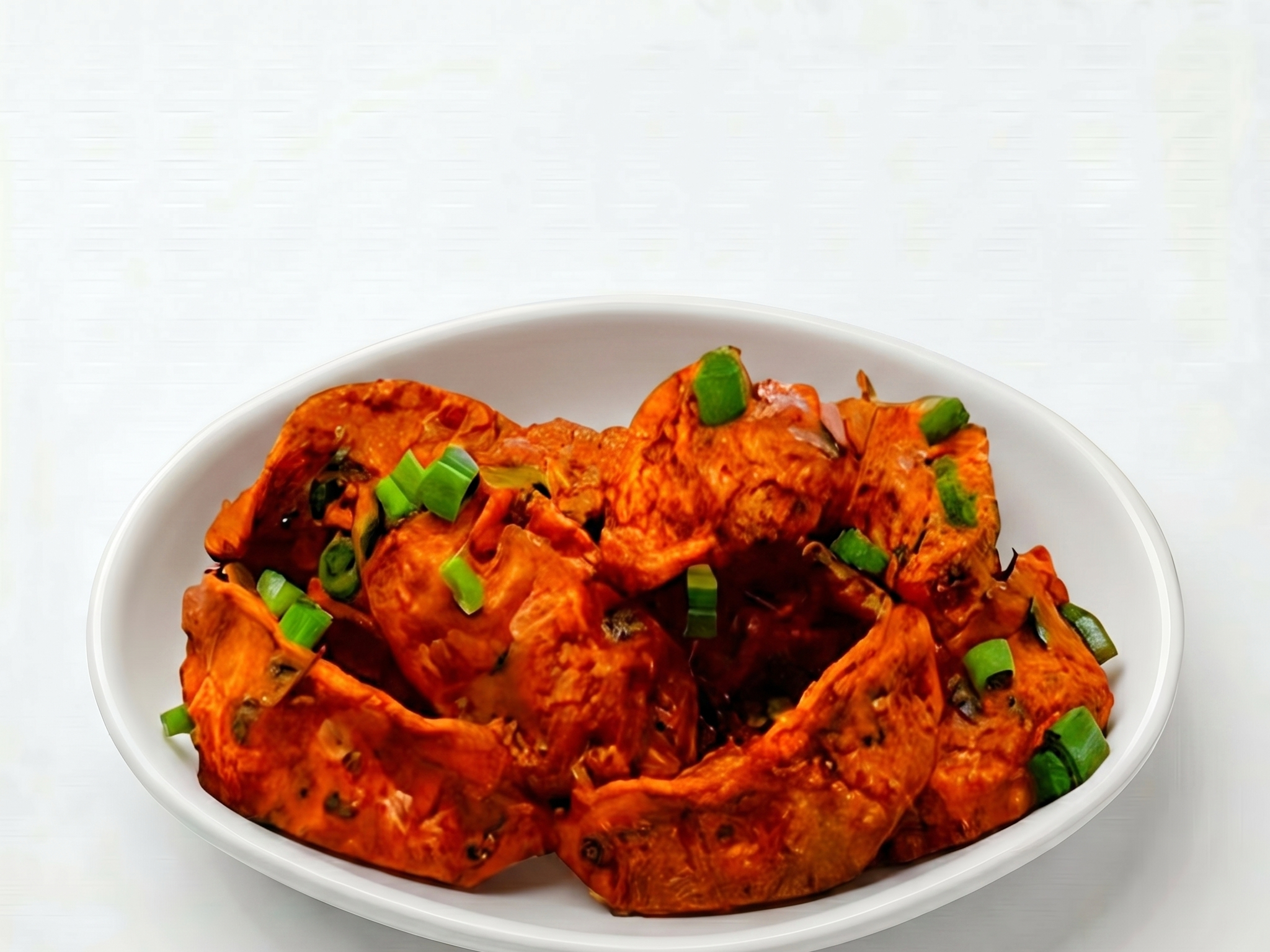 Tandoori Chicken Momos (10 Pcs).
