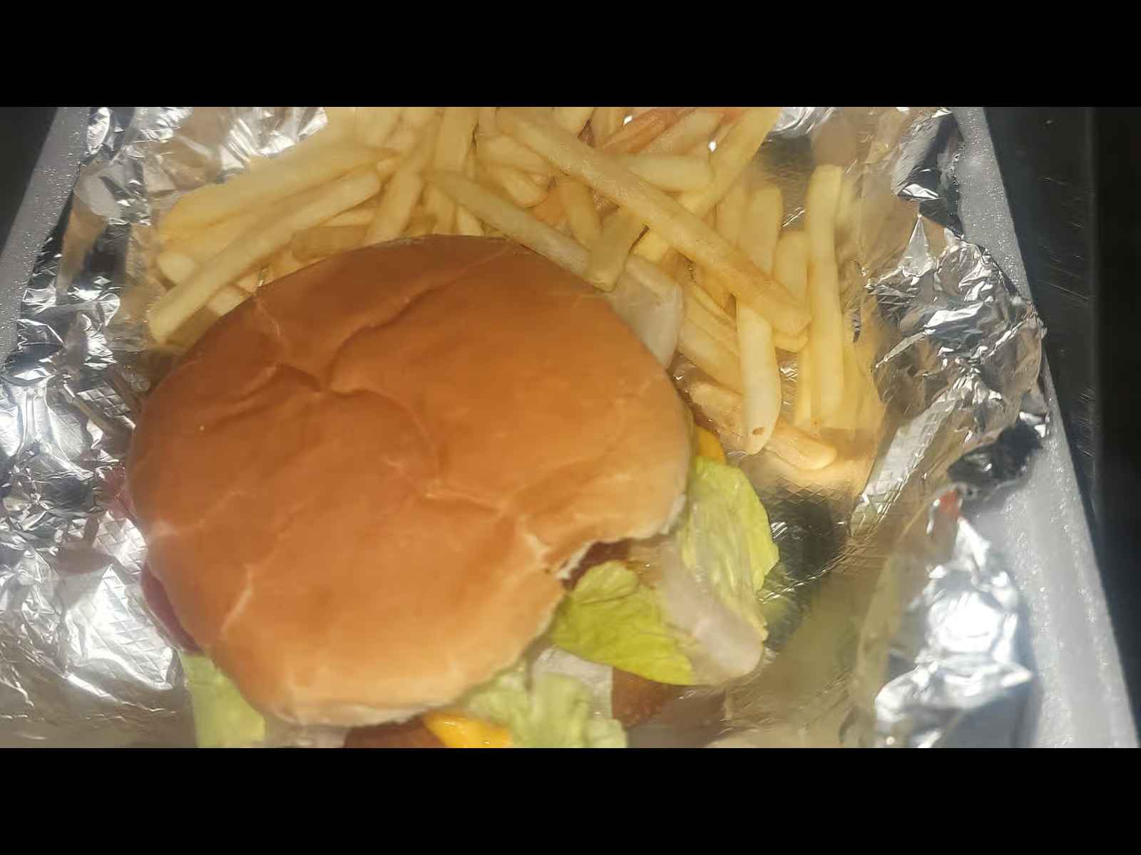 Breaded Cheeseburger Basket.