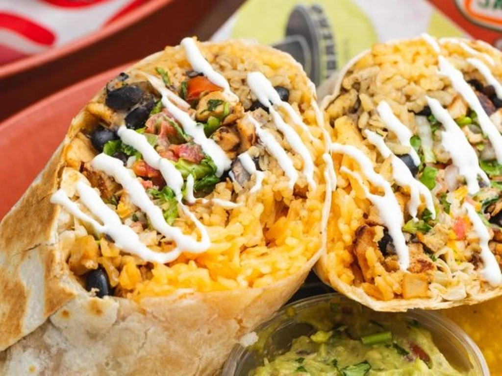 Mushroom Burrito.