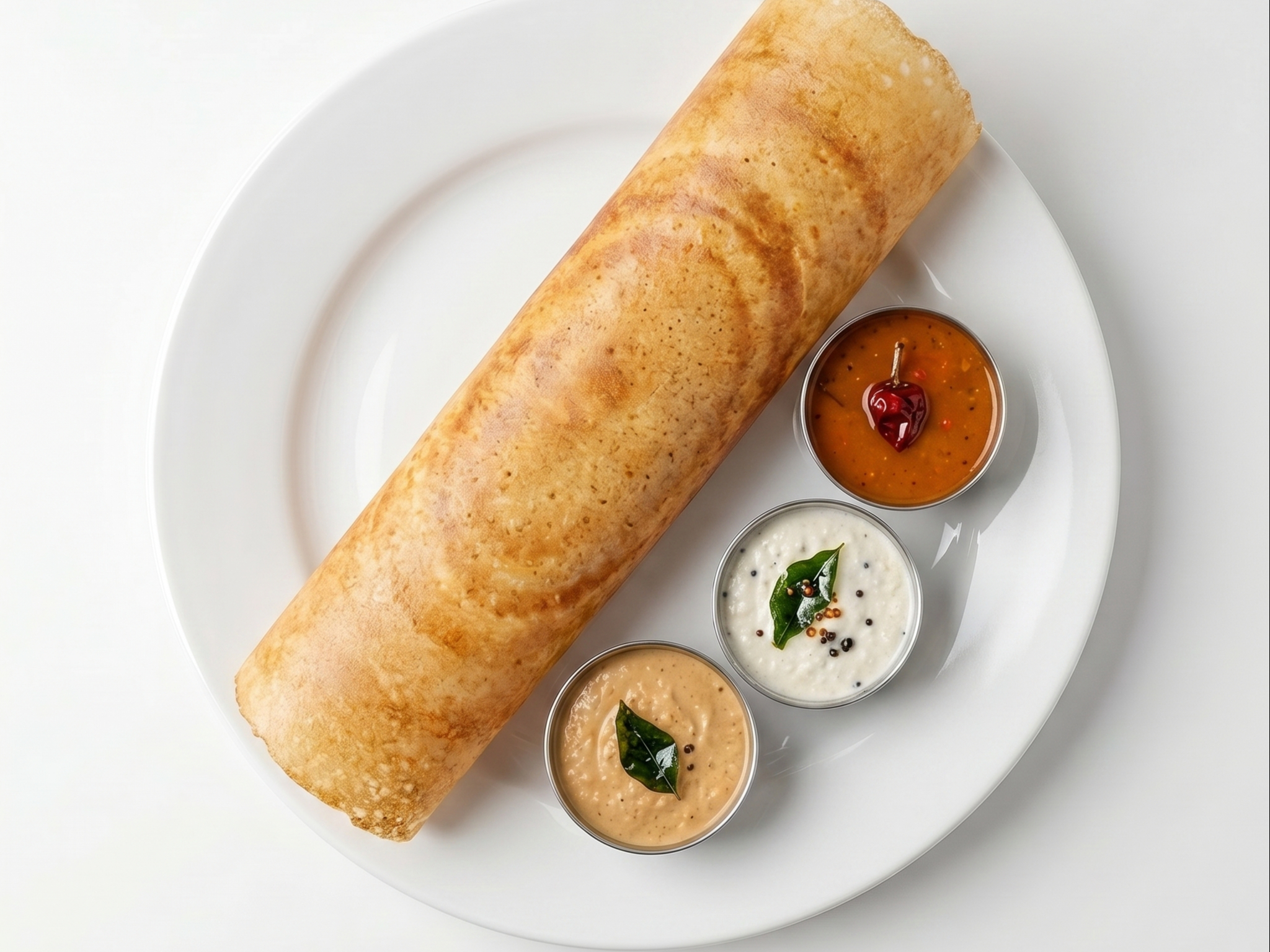 "Egg" Dosa (Crepe Stuffed with Egg).