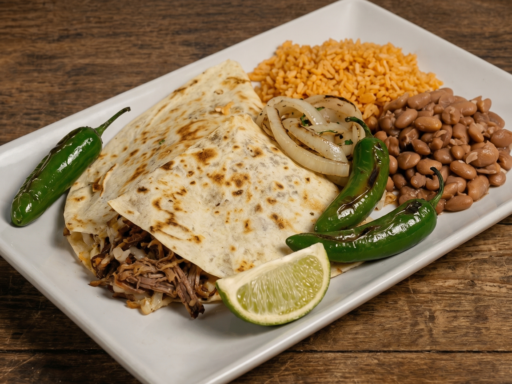 Quesadilla Plate