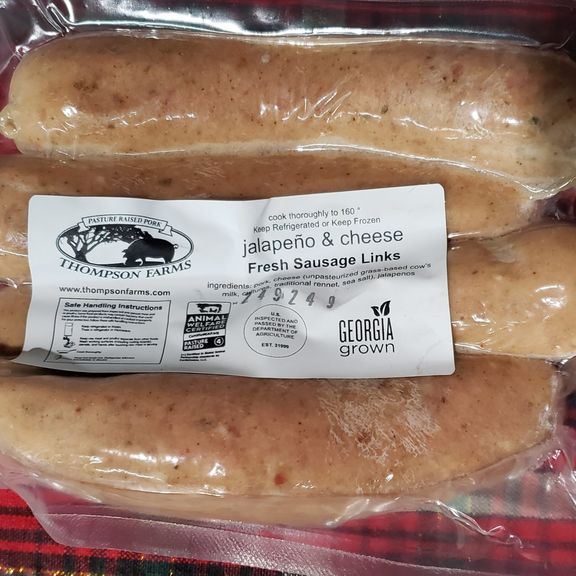 Fresh Jalapeno & Cheese Sausage Links