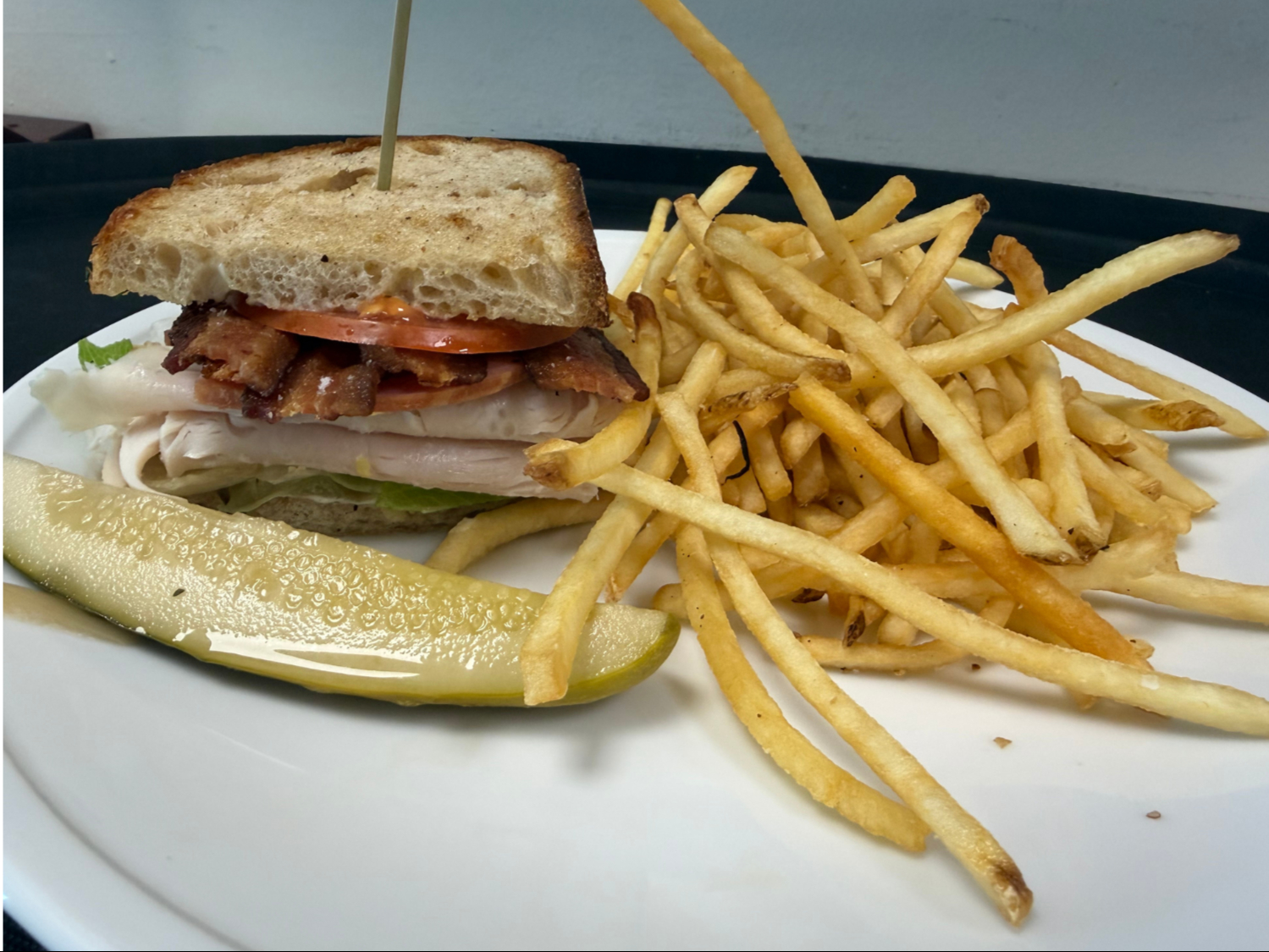 1/2 Club Sandwich.