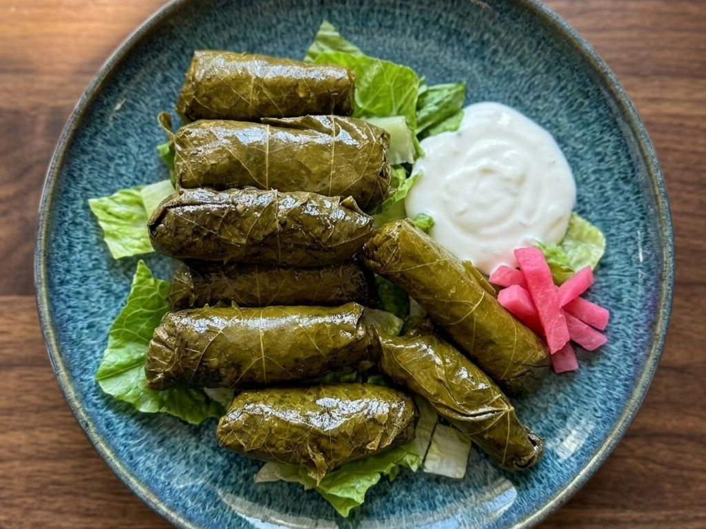 Veggie Grape Leaves.