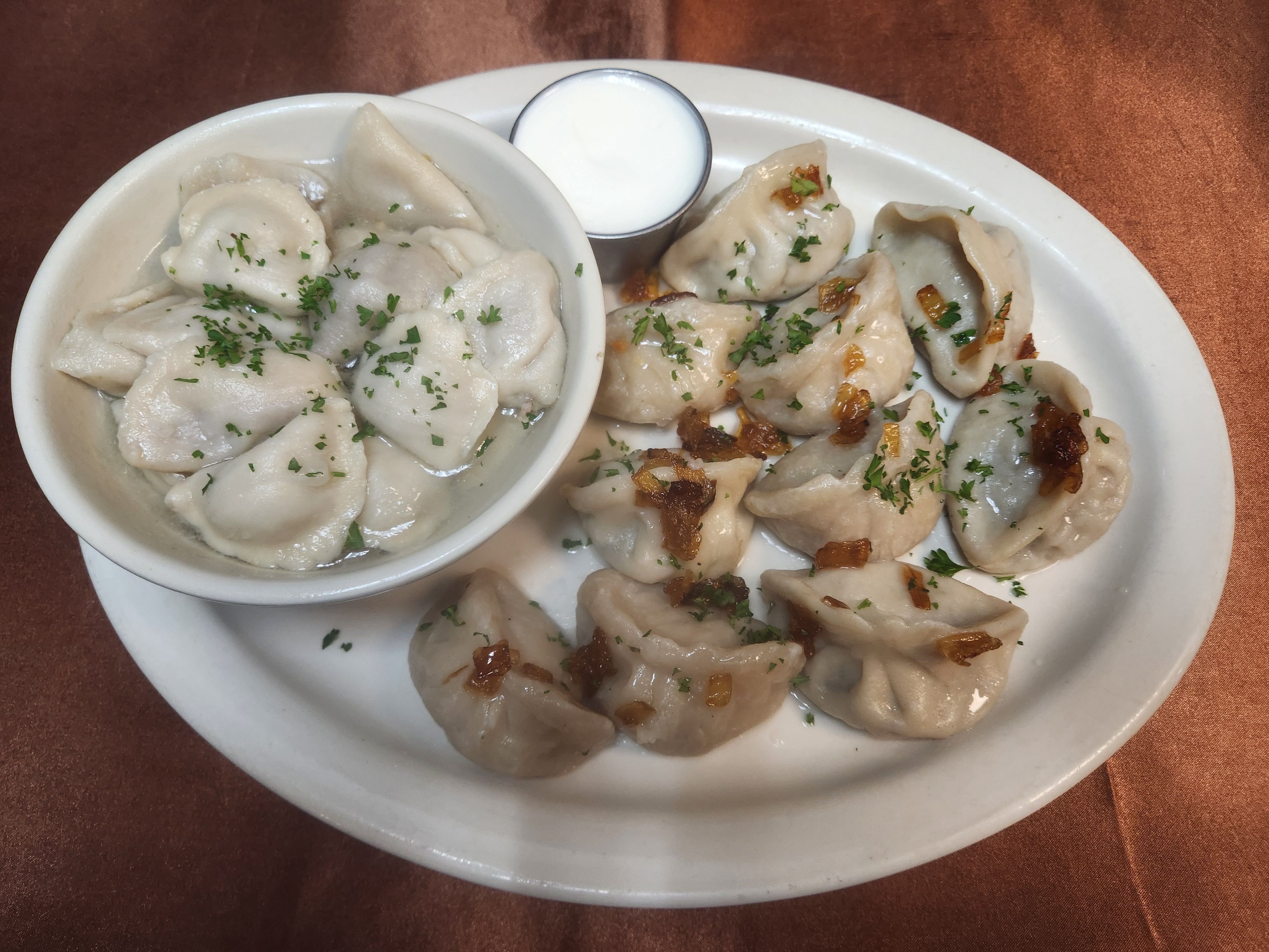 Dumpling Sampler.