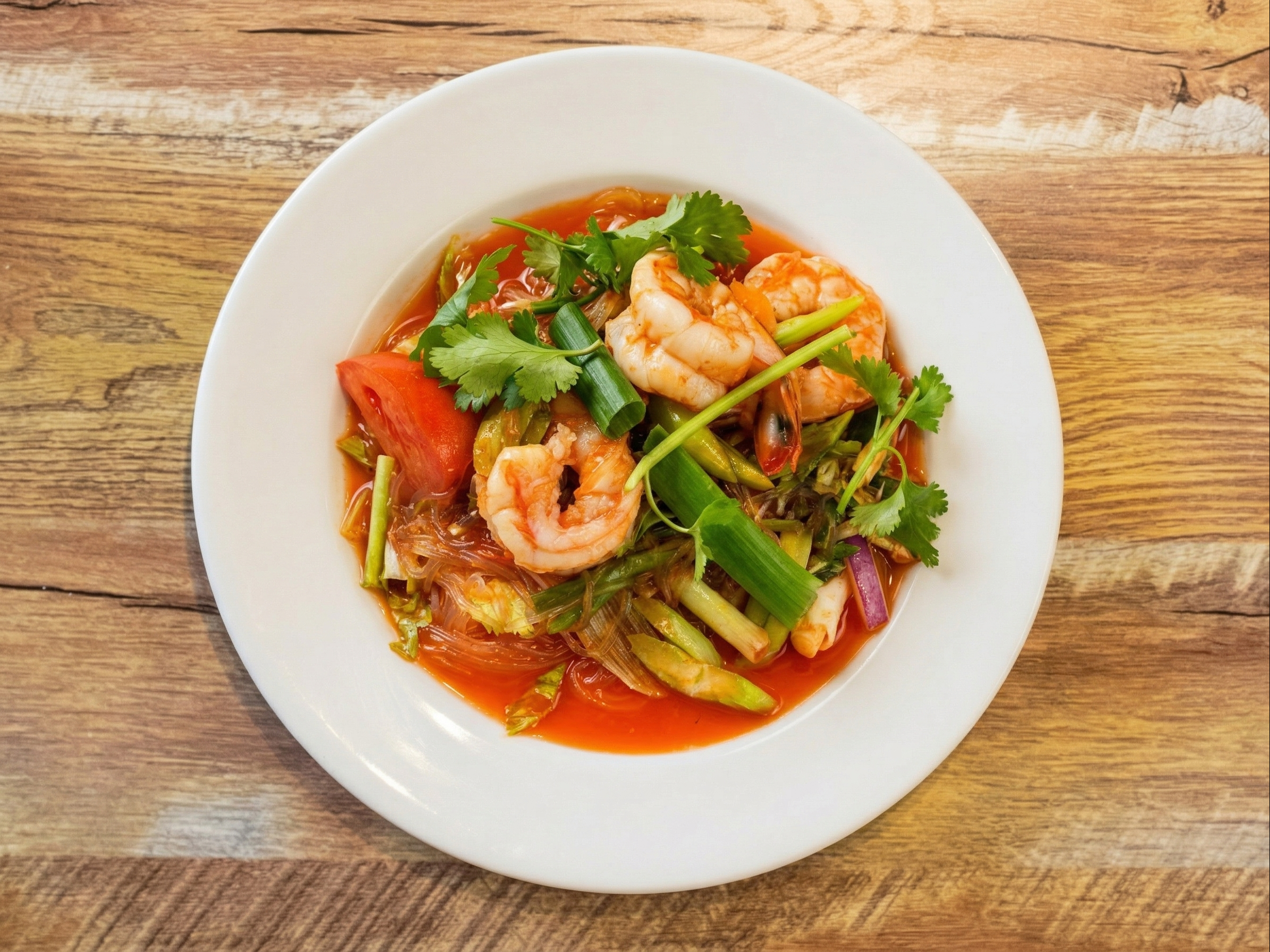 Yum Kung (Shrimp Salad).