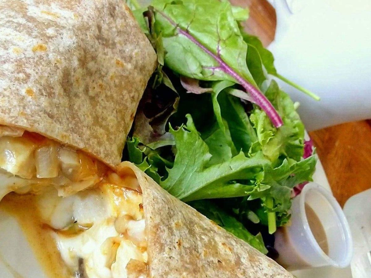 #31. Sesame Chicken & Mozzarella Wrap.