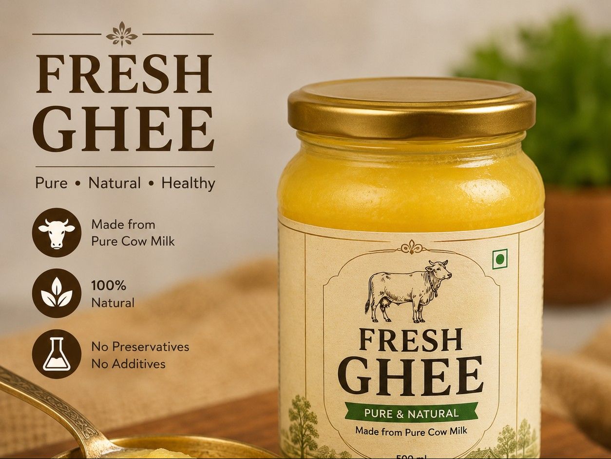 FRESH GHEE.