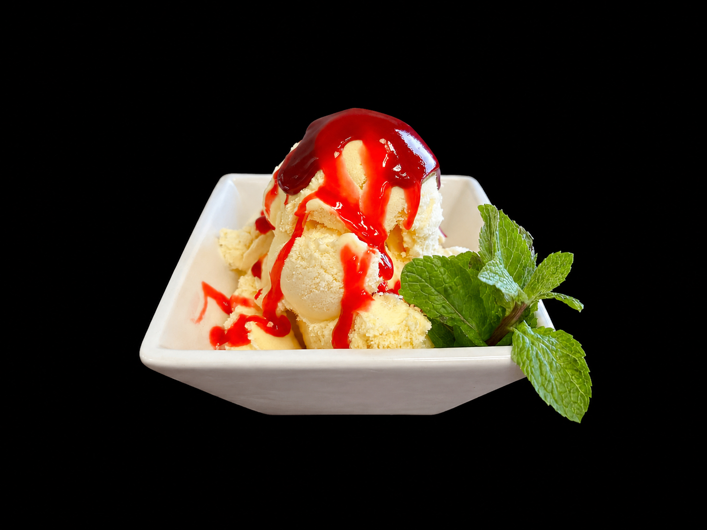 Vanilla Ice Cream.