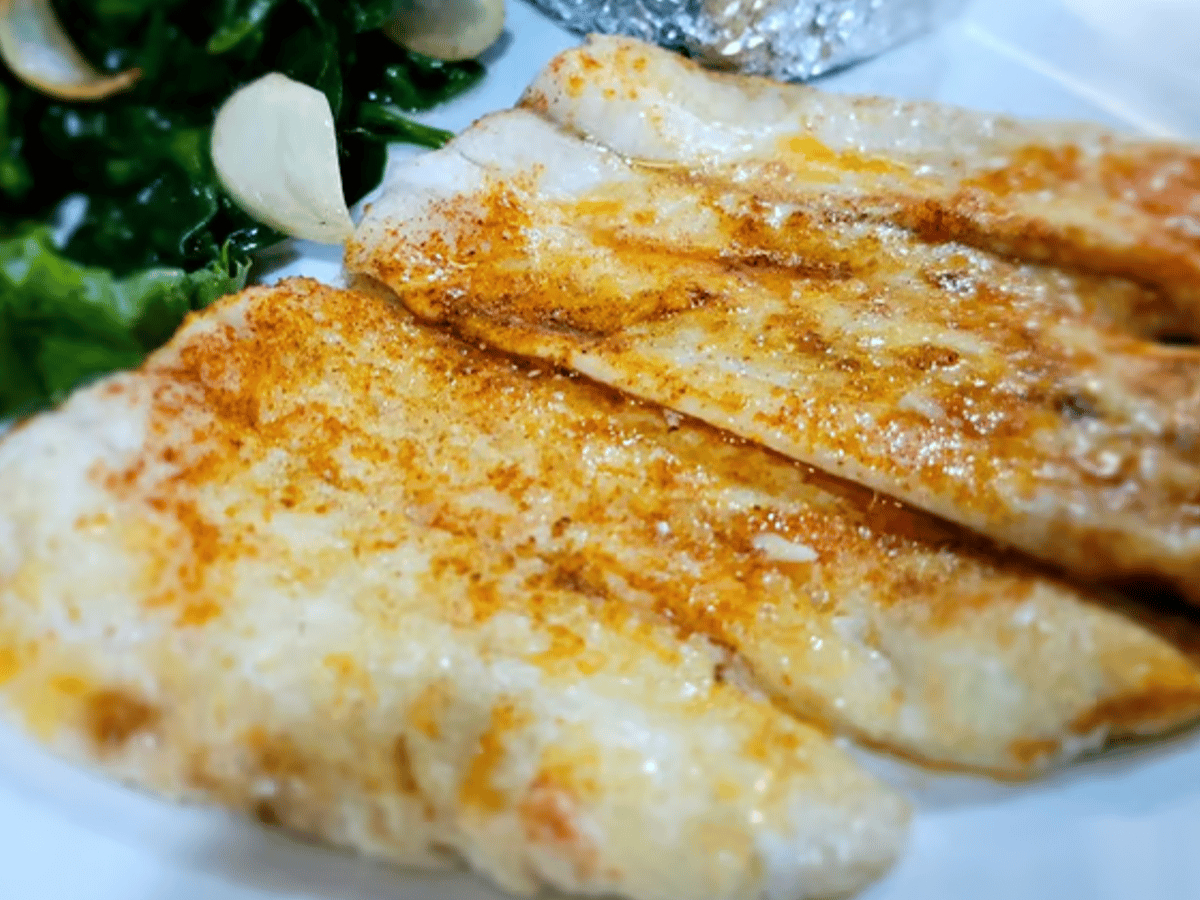 Flounder Dinner