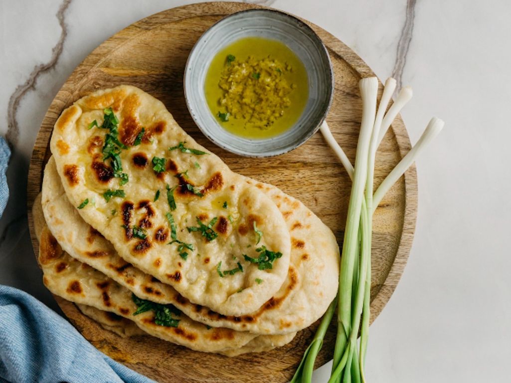 Garlic Naan.