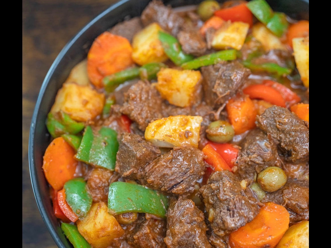 Beef Kaldereta.