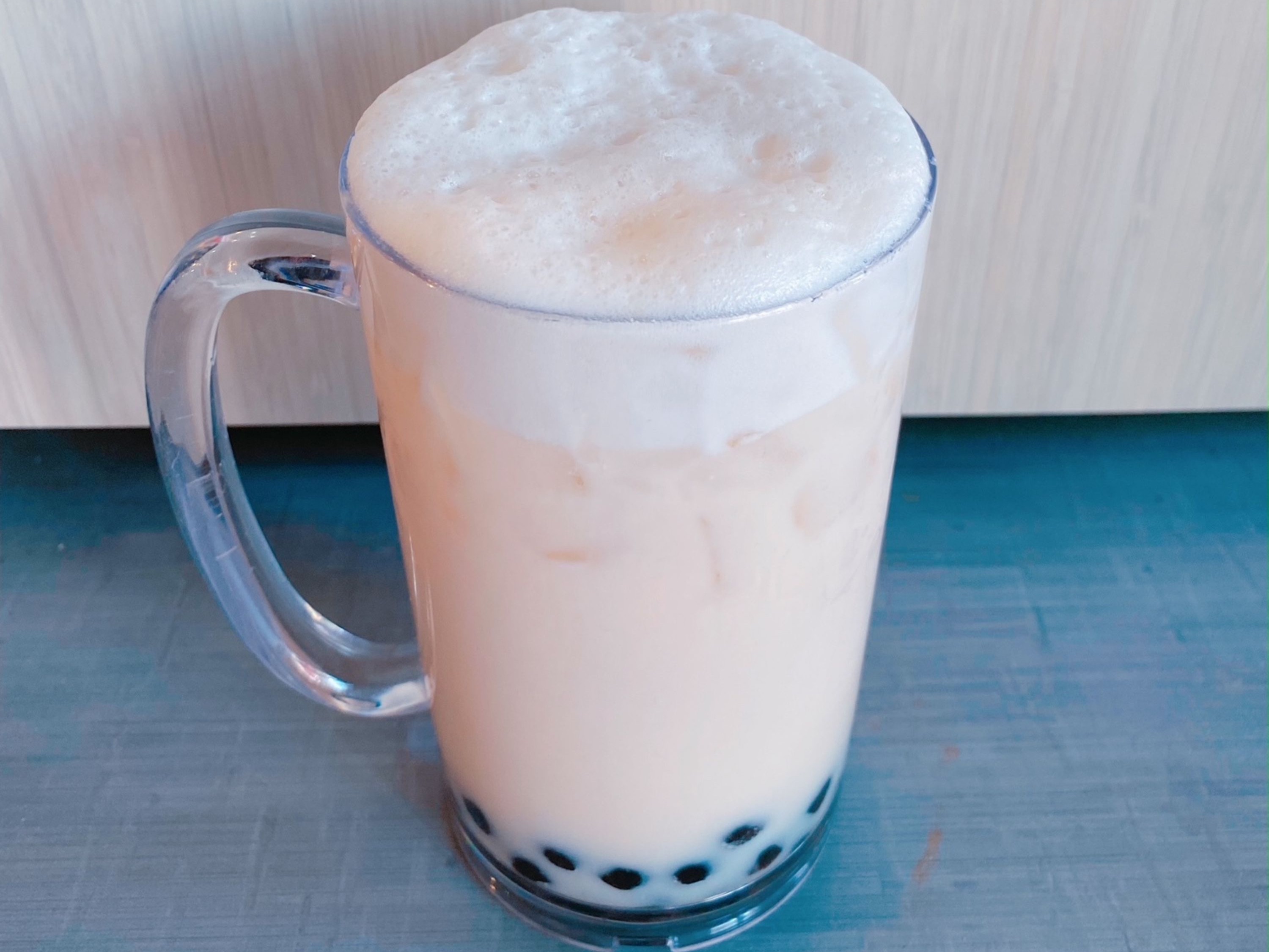 Almond Milk Tea.