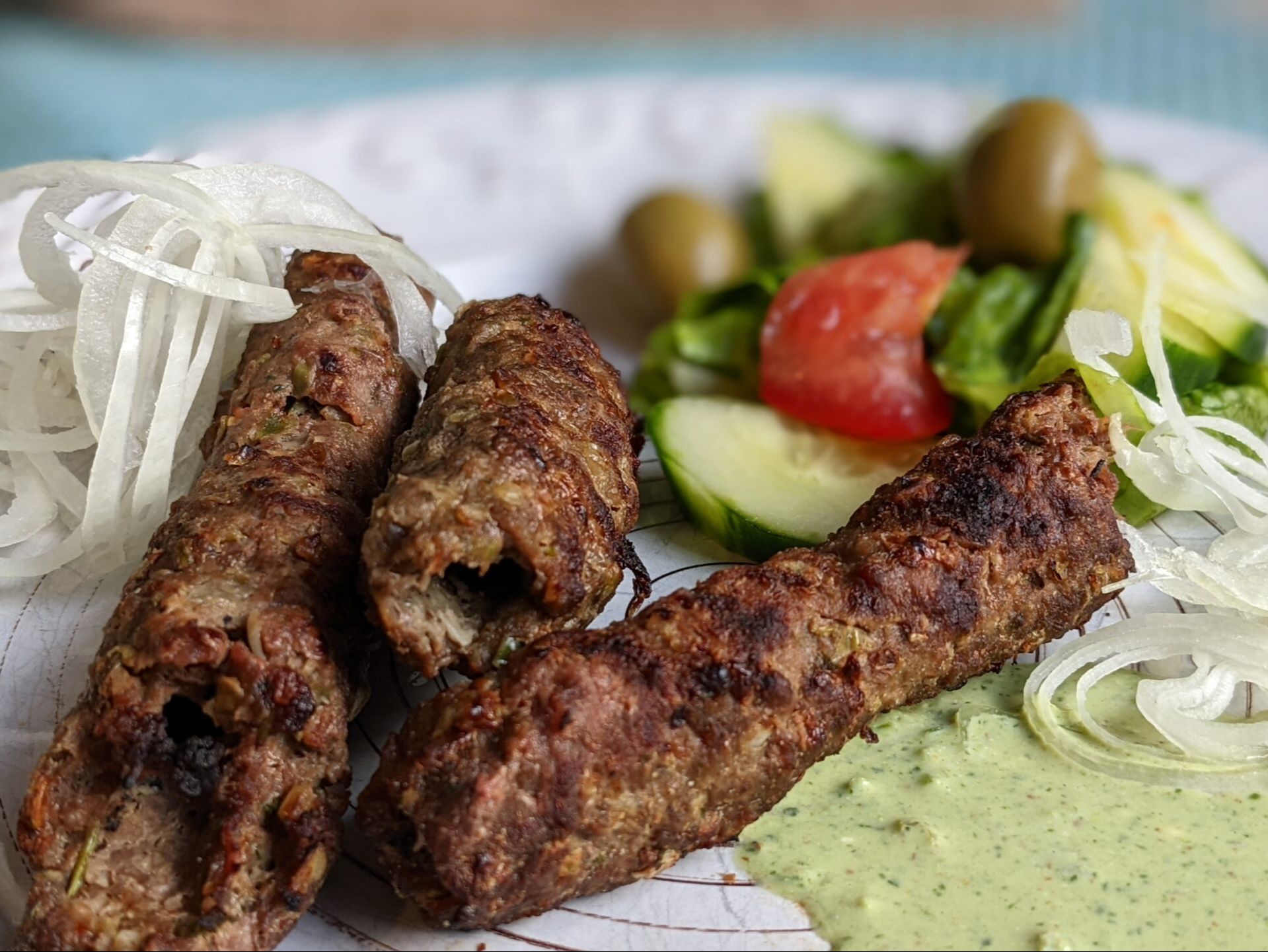 SK - 19. Seekh Kebab.